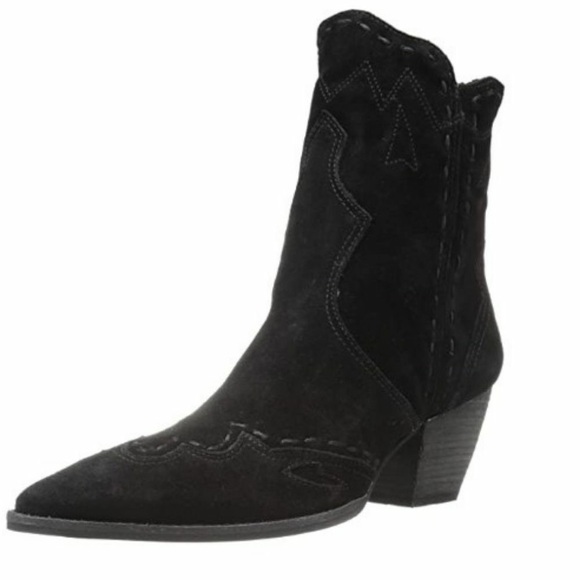 Matisse Parker Western Suede Pointed Toe Ankle Boot/Bootie 8 great condition - Picture 1 of 17
